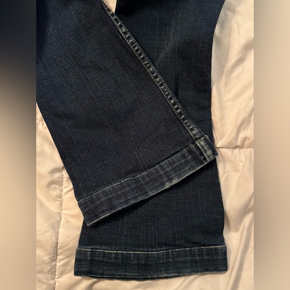 Y2K VINTAGE True Religion Sammy Jeans Women's Size 26, Dark Rinse, Low Rise - Picture 12 of 14